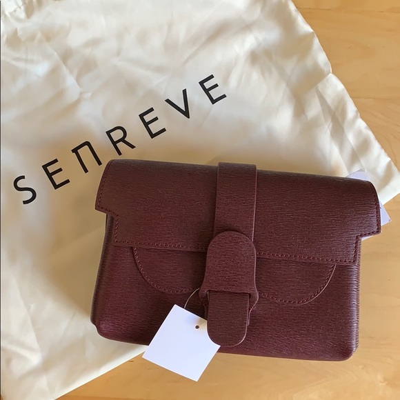Senreve Handbags - Senreve Aria Belt Bag in Mimosa Bordeaux